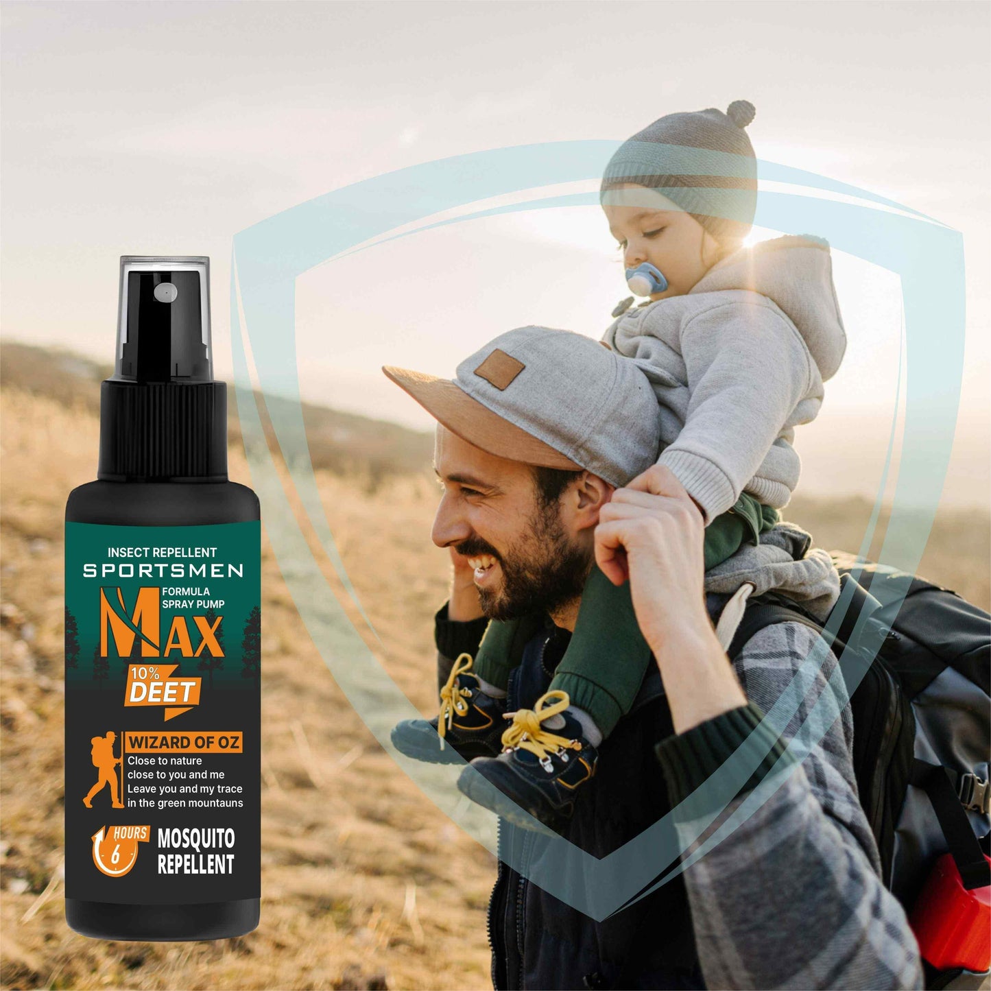 Deet Mosquito and Insect Repellent Spray (Pack of 1)