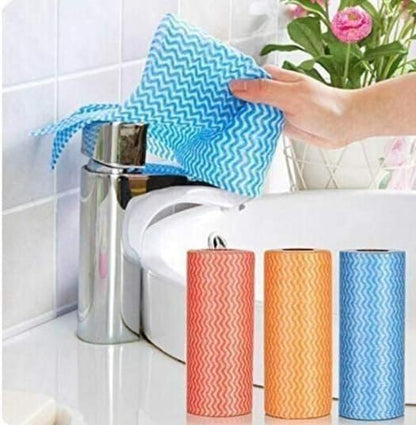 Disposable Kitchen Towels Cleaning Cloths (75 pieces)