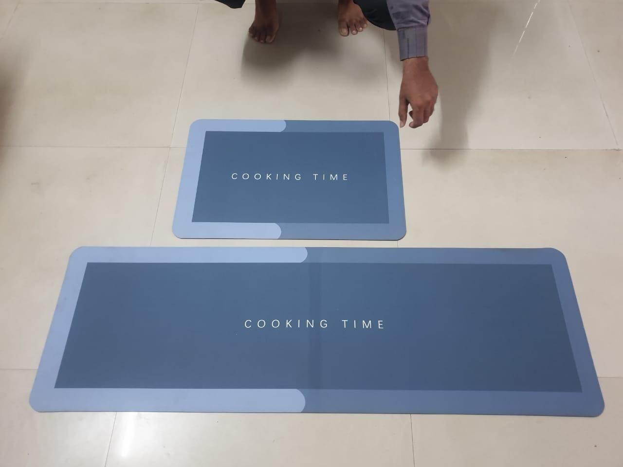 2 Pcs Kitchen Mat