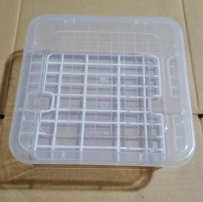 FreshBox - High Quality Fridge Organizer Box with Drain Plate